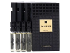 FRAGRANCE DU BOIS PARISIAN 1.5ml .05fl oz x 4 COLOGNE PERFUME SPRAY SAMPLE