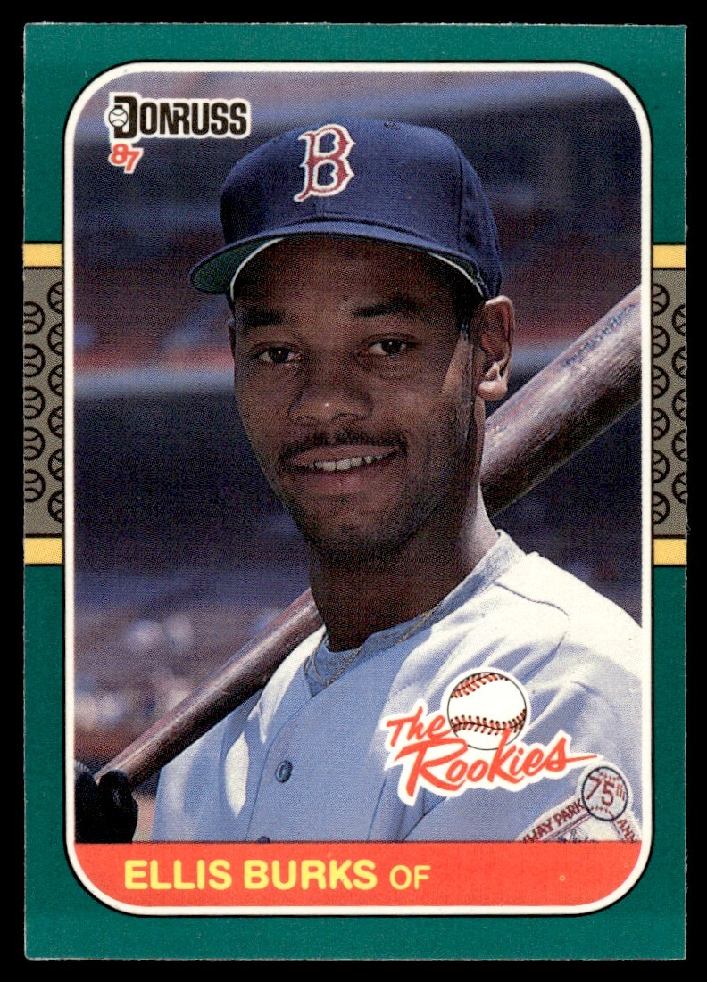 1987 Donruss The Rookies Ellis Burks #5
