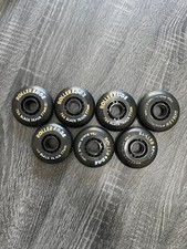 Roller Edge Black Track 78a 77mm In-line Skate Wheels