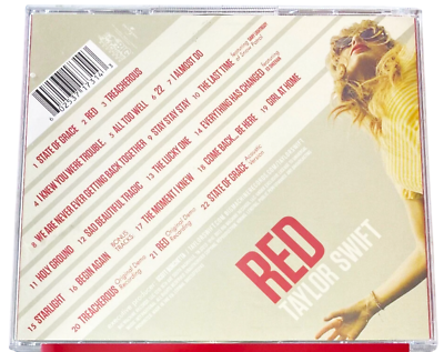 Taylor Swift - Red 2 CD Set (Deluxe Edition) with 6 Bonus Tracks
