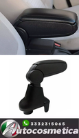 Mittelarmlehne Armlehne FüR Renault Clio 2012-2019 Pu-Leder ABS Schwarz