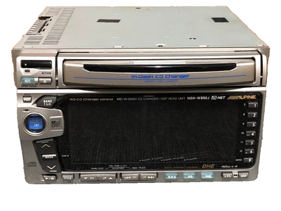 Working] Alpine MDA-W892J 3CD Changer Rare Good Condition From 
