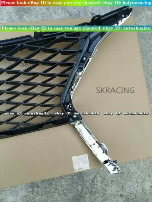 2-Piece Front Bumper Grille Set – Upper & Lower Mesh – Fits Lexus RX350 2013-2015