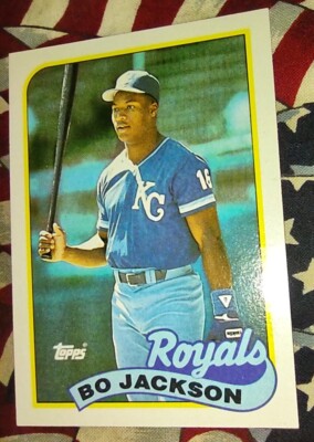 BO JACKSON TOPPS 1989 #540 BASEBALL CARD. | eBay