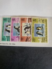 Timbres Territoire Antarctique Britannique Scott #72-5 jamais articulés