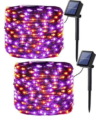 Brightech Solar Powered LED 12 Bulb Waterproof String Lights, 28