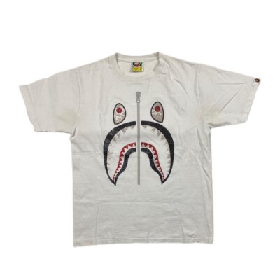 Authentic Bape Shark Glitzer T-Shirt