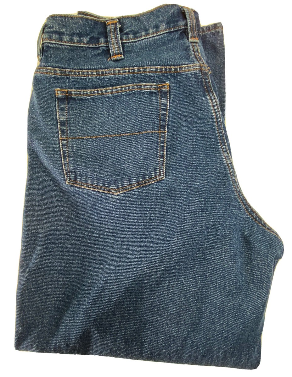 C.E. Schimdt Workwear Men's Blue Jeans 38x30 RN# 98826