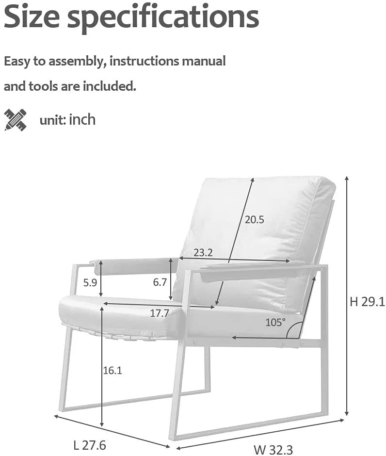 Silla de acento moderna sofá individual silla sillón de terciopelo cocina salón silla Foto 2 de 4