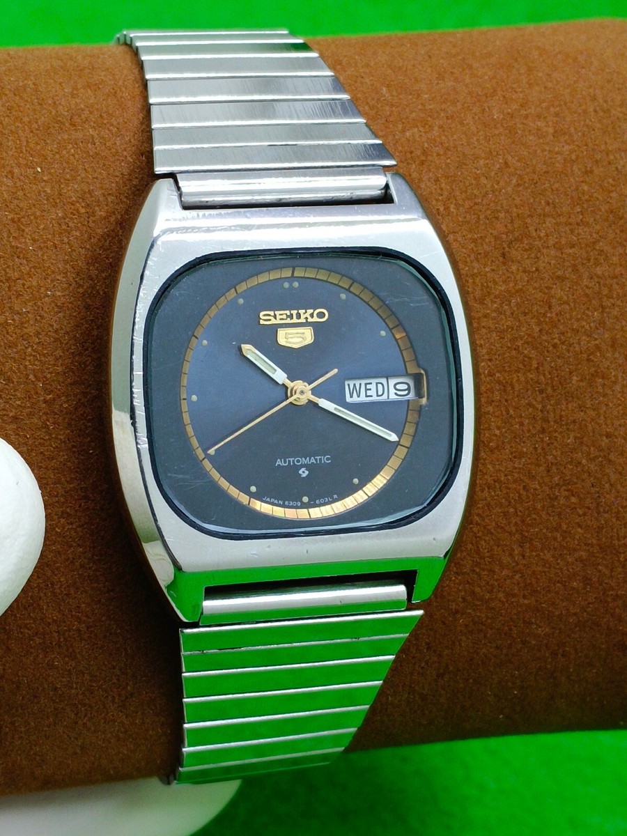 vintage SEIKO 5 watch Automatic Japan Day / Date Indicator | eBay