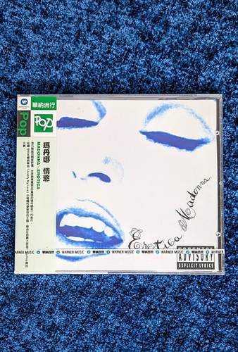 MADONNA SEALED EROTICA CD ALBUM TAIWAN 2009 PROMO OBI POP SERIES - Picture 7 of 7