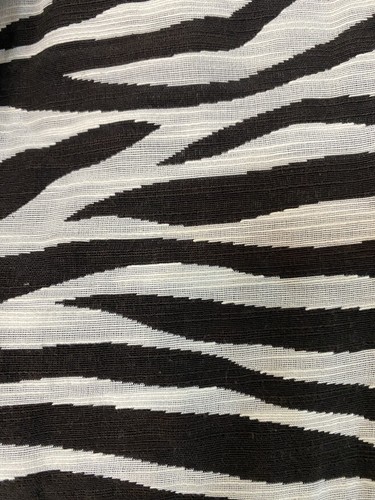 Chico's Black & White Zebra Print Blazer Hook & Eye Closure Chico’s Size 0 - Picture 7 of 9