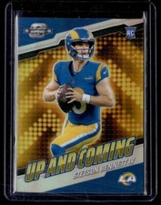 2023 CONTENDERS OPTIC UP AND COMING SILVER HOLO STETSON BENNETT IV RAMS