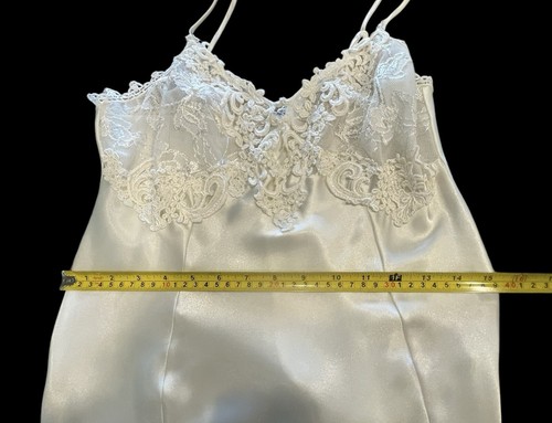 Vintage Rare Cacique Ivory Lingerie Sexy Lace Crochet. Made In USA. Size Small - Picture 12 of 15