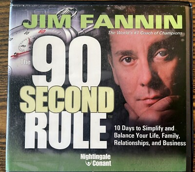 The 90 Second Rule 10 Days to Simplify & Balance You Life, Family ... 8 audio:VG