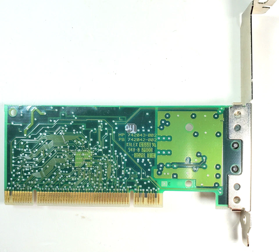 Vintage Dell PCI 100TX RJ45 Ethernet Card Pulse H1138 0029-C 717041-005 - Image 3 of 3