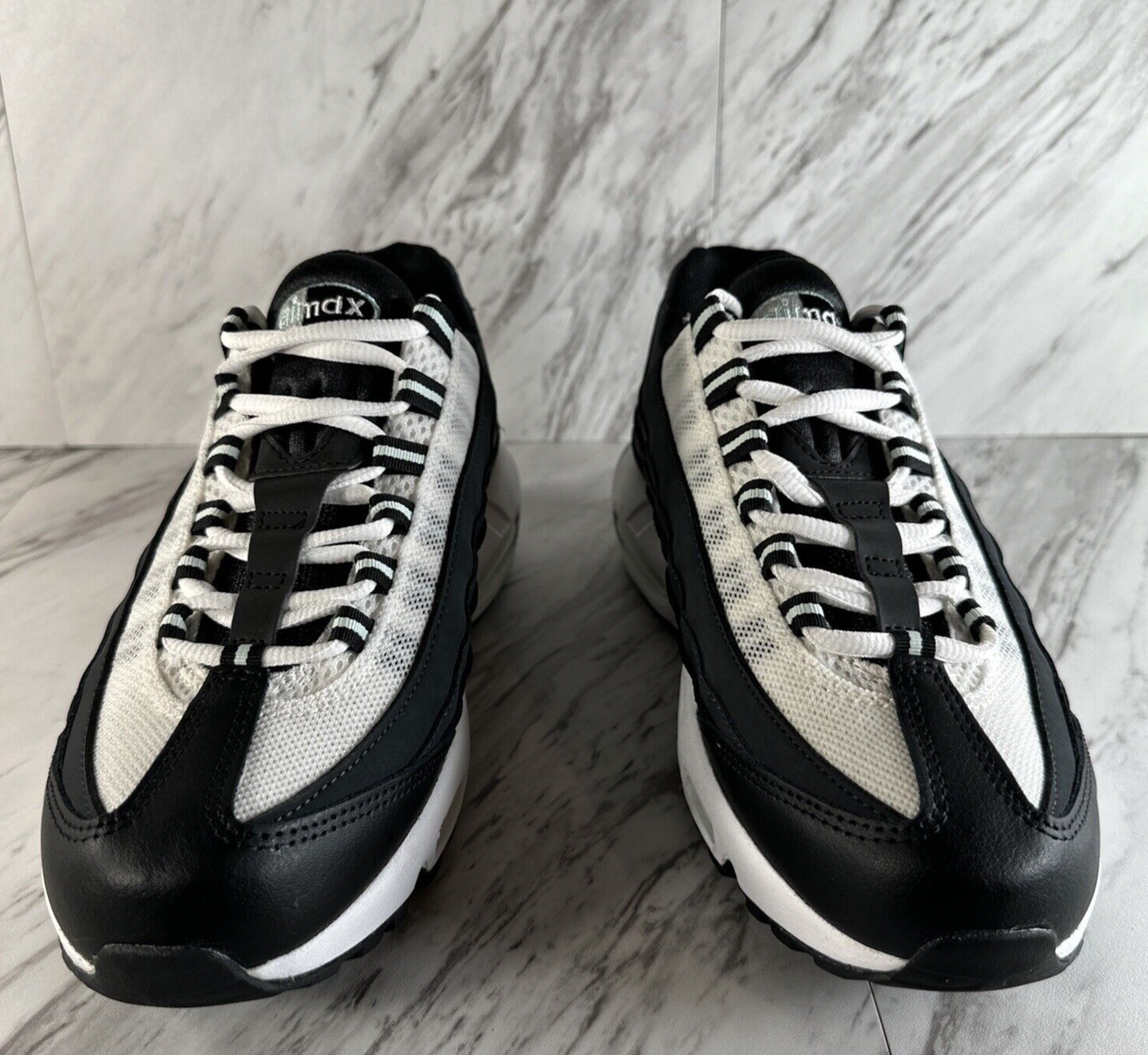 NIKE AIR MAX 95 RECRAFT GS 19㎝ Nike Air Max 95 Recraft GS Kids Shoes Size 5Y Youth Black White