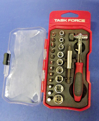 Task Force 23 Pc. Sockets Set #0277392 Model #62165 with Box