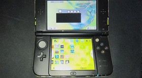 Nintendo 3DS LL XL Lime Green"RU"  Console.