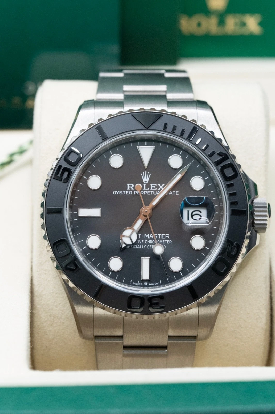 NEW 2025 Rolex Yacht-Master 42mm 226627 Titanium Intense Black Dial Oyster