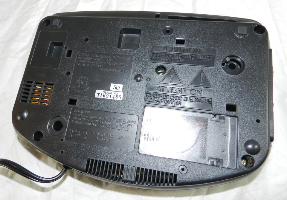 New in Box - Sony Dream Machine ICF-C370 AM/FM Clock Radio - Image 4 of 4