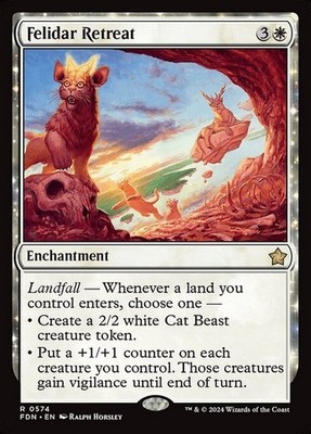 Felidar Retreat ~ Foundations [ NearMint ] [ Magic MTG ]
