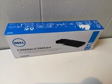 Dell OEM TW3NN Genuine Cyan Toner Cartridge C2660dn/C2665dnf 4000 pages