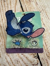 Disney Stitch Large Claw Hair Clip - 2 Mini Clips Scrump and Claw - New