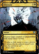 Eliminate (Foil Etched) 30 Strixhaven: Mystical Archives Magic: The Gathering NM
