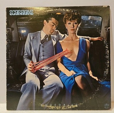 洋楽 eversor September LP Scorpions - Lovedrive LP 1979 Mercury SRM-1-3795 Banned Cover Art