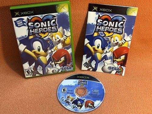 Sonic Heroes XBOX Original Microsoft Game Complete!