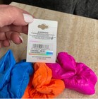 Full Tilt 3 Pack Hair Scrunchies, Bright Pink, Orange & Blue, New With Tags — photo 2