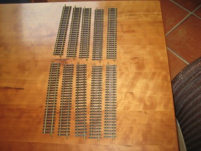 10 Fleischmann - Schienen Spur HO