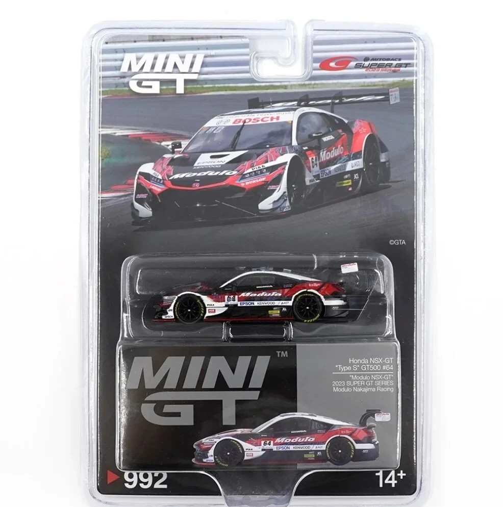 Mini GT 1:64 Honda NSX-GT ""Type S"" GT500 #64 ""Modulo NSX-GT"" 2023 SUPER GT #992