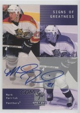 1999 Upper Deck Wayne Gretzky Hockey Signs of Greatness Mark Parrish Auto 0o5t