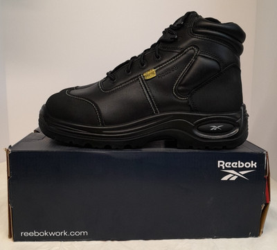 Reebok Trainex 6'' Work Boot with Flex-Mat Internal Met Guard RB6755 Size 9.5
