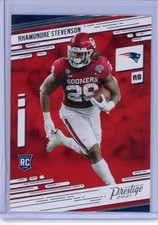 2021 Panini Prestige RC #278 RHAMONDRE STEVENSON NE Patriots Sooners