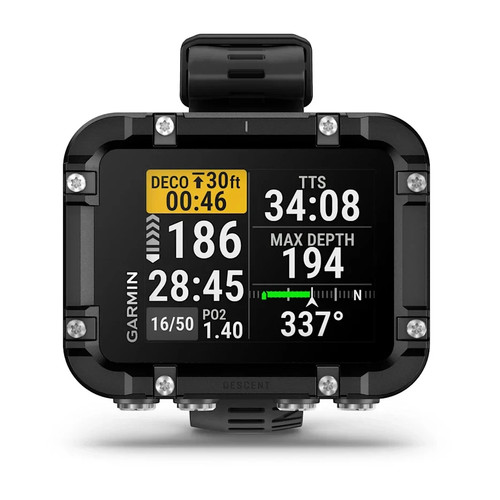 Garmin Descent X30 Rugged Scuba Diving Computer with 2.4" Vibrant Color Display - Picture 11 of 15