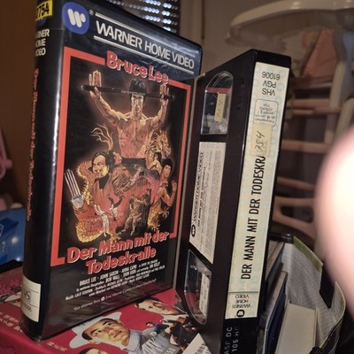 Der Mann mit der Todeskralle - Bruce Lee VHS Rarität  - Warner Video FSK18 