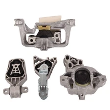 4Pcs Engine Motor&Transmission Mount Fits Mercedes-Benz CLA250 Auto Trans M