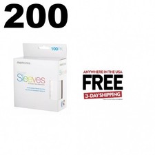 200 Memorex Paper CD Sleeves with Window Flap 1-3 DAYS