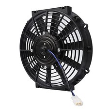 Universal 10 Inch Electric Cooling Fan, Slim Radiator Fan, 80W 2100RPM High