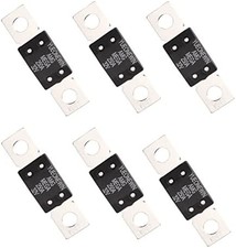 250A MEGA/AMG Fuses, 6 Pcs 250A MEGA/AMG High Current Fuse Bolt Down Auto Fuse T