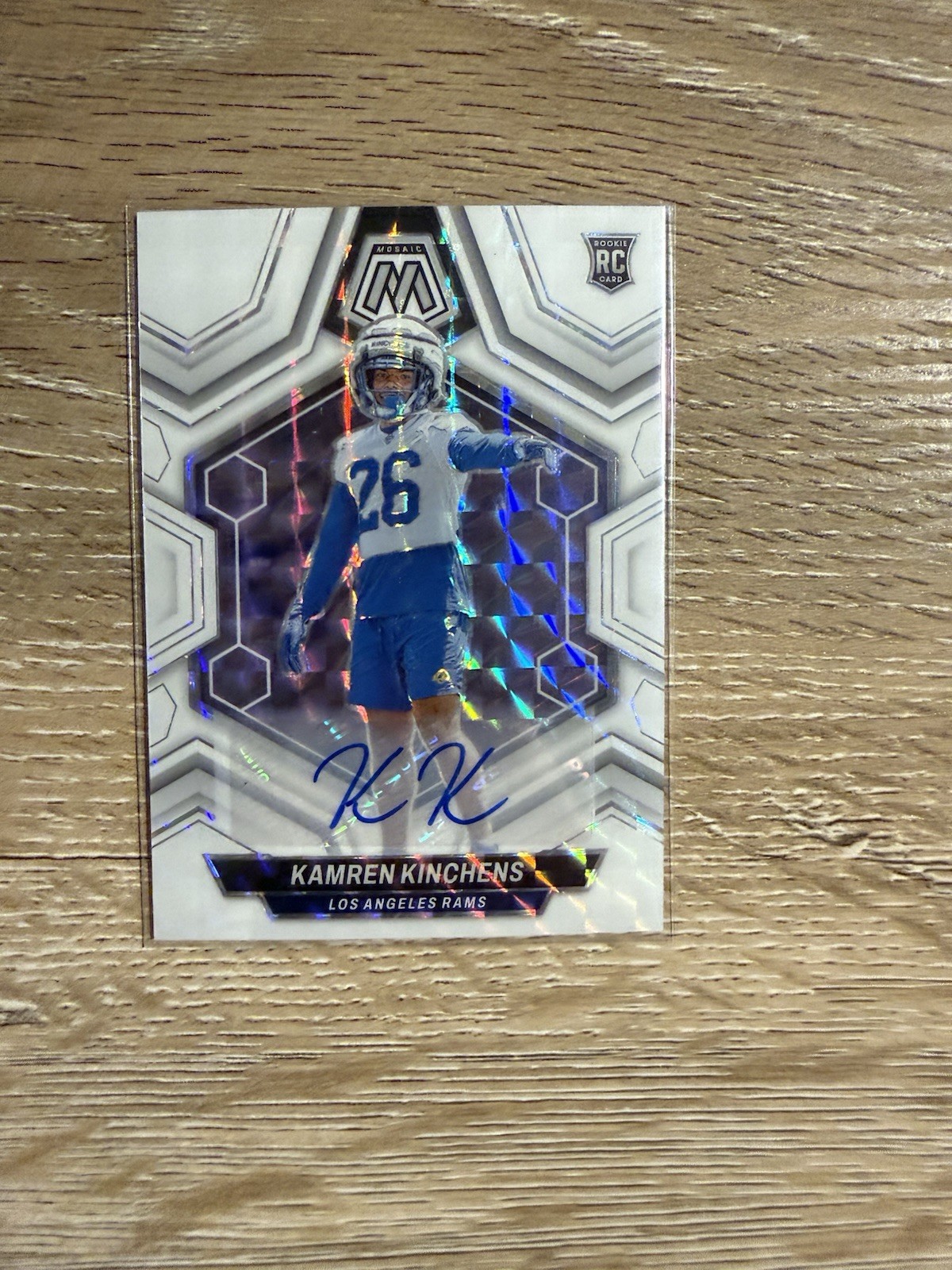 Kamren Kinchens Panini Mosaic #379 Autograph-White