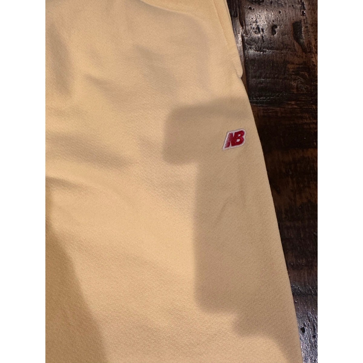 New Balance Made in USA Sweatpants Mens L Yellow French Terry