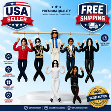 Michael Jackson Style Plush Doll Soft Collectible Figure Fan Gift Decoration