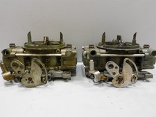 2 Holley 660 Cfm Center Squirter Tunnel Ram 4 Bbl Carburetors List 4224 2 Holley 660 Cfm Center Squirter Tunnel Ram 4 Bbl Carburetors List 4224