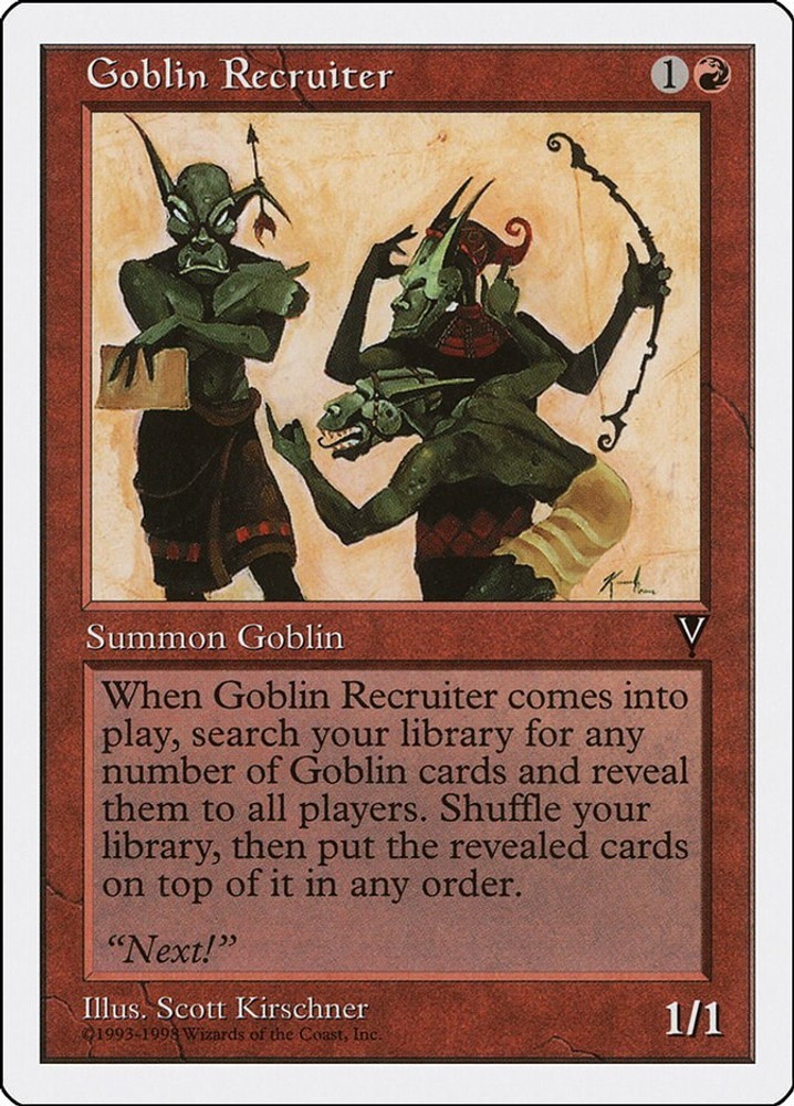 Goblin Recruiter Normal [ATH - 38] NM MagicAnthologies