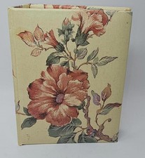 VTG Floral Pattern Photo Album or Picture Holder