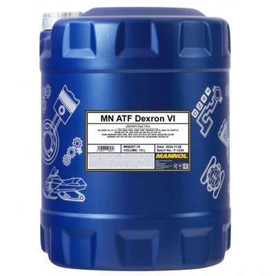 Getriebeöl MANNOL Dexron VI Automatik 10Liter für BMW Chevrolet Mercedes Opel VW